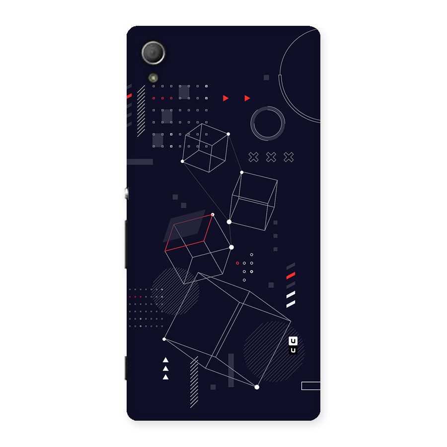 Royal Abstract Shapes Back Case for Xperia Z4