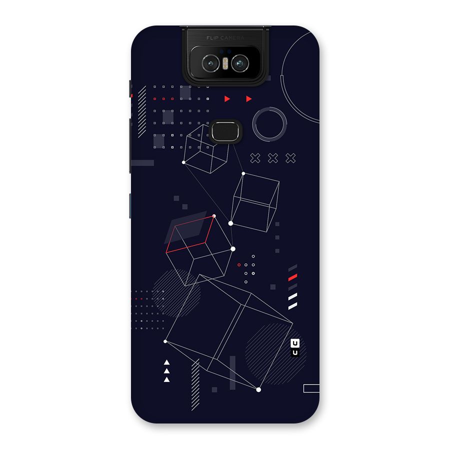 Royal Abstract Shapes Back Case for Zenfone 6z