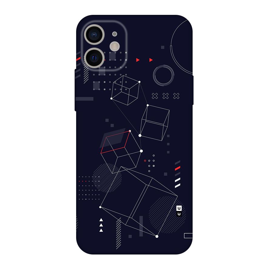 Royal Abstract Shapes Back Case for iPhone 11