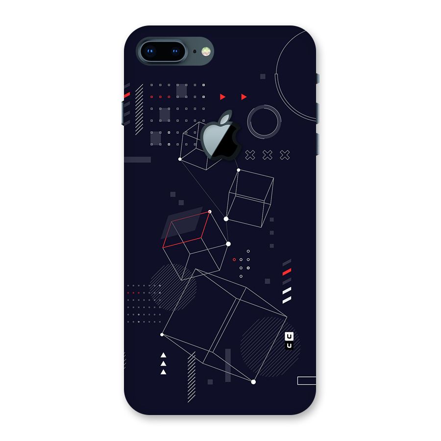 Royal Abstract Shapes Back Case for iPhone 7 Plus Apple Cut