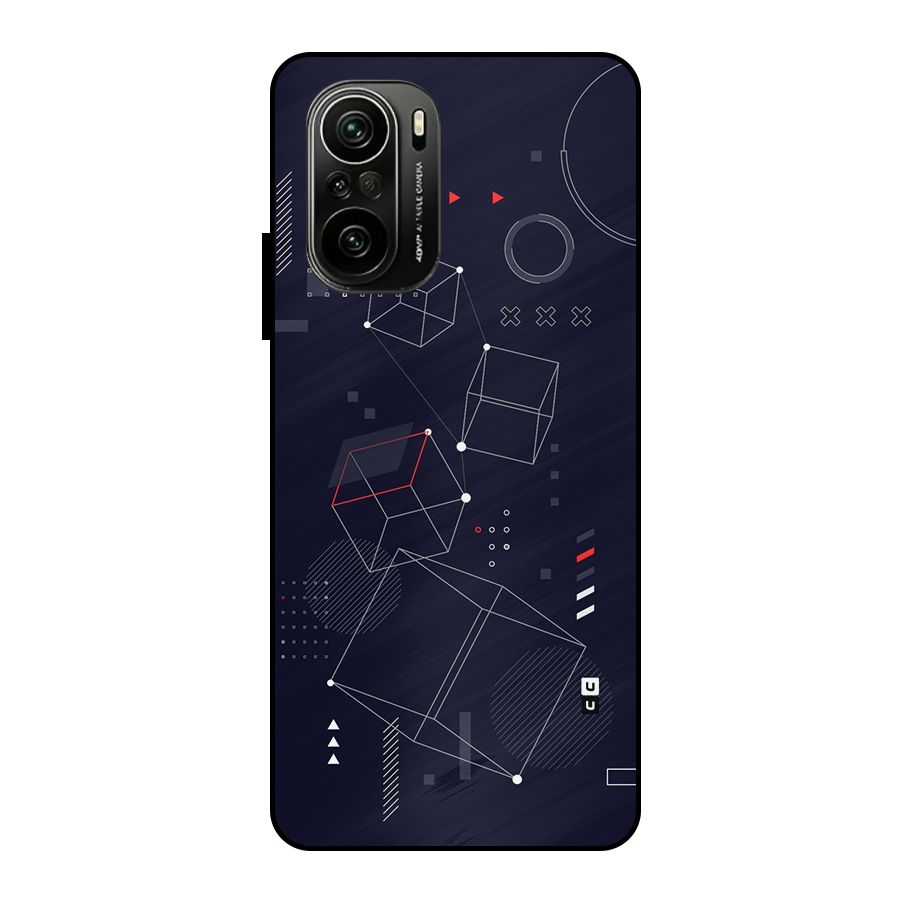 Royal Abstract Shapes Metal Back Case for Mi 11x