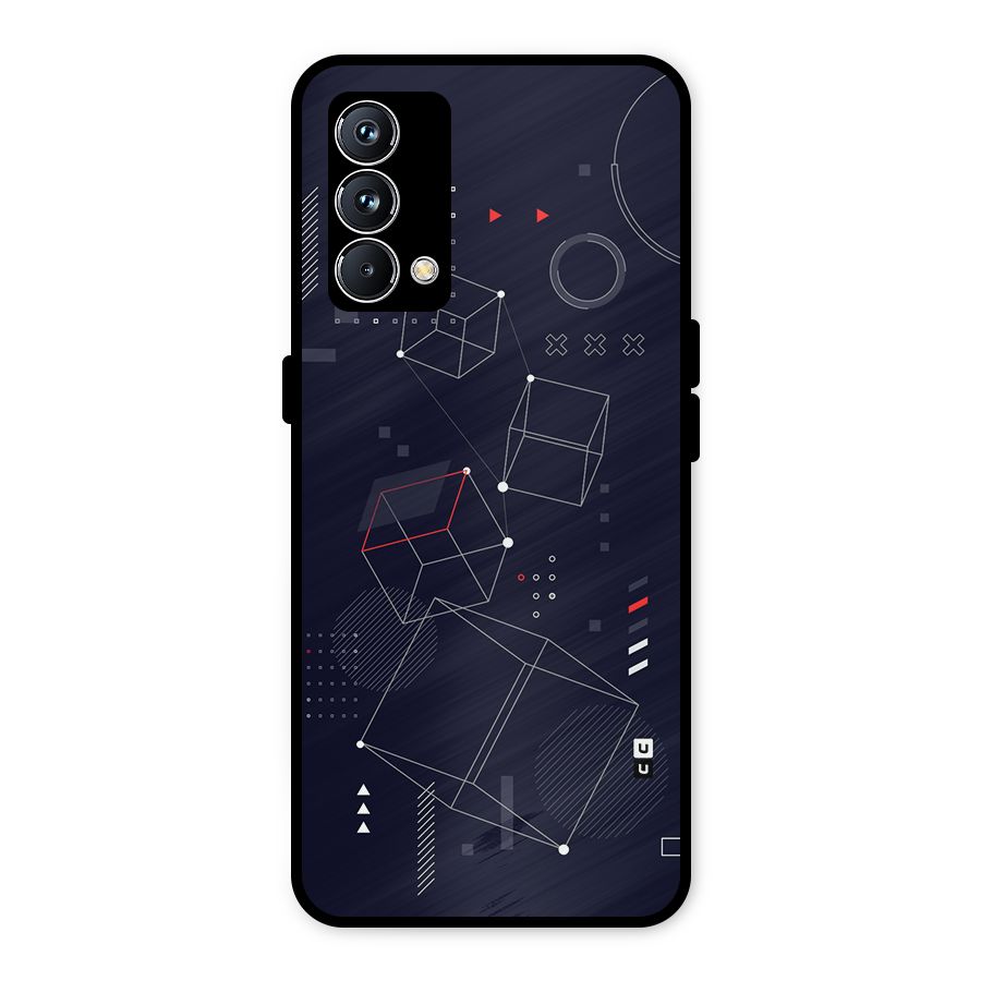 Royal Abstract Shapes Metal Back Case for Realme GT Master Edition