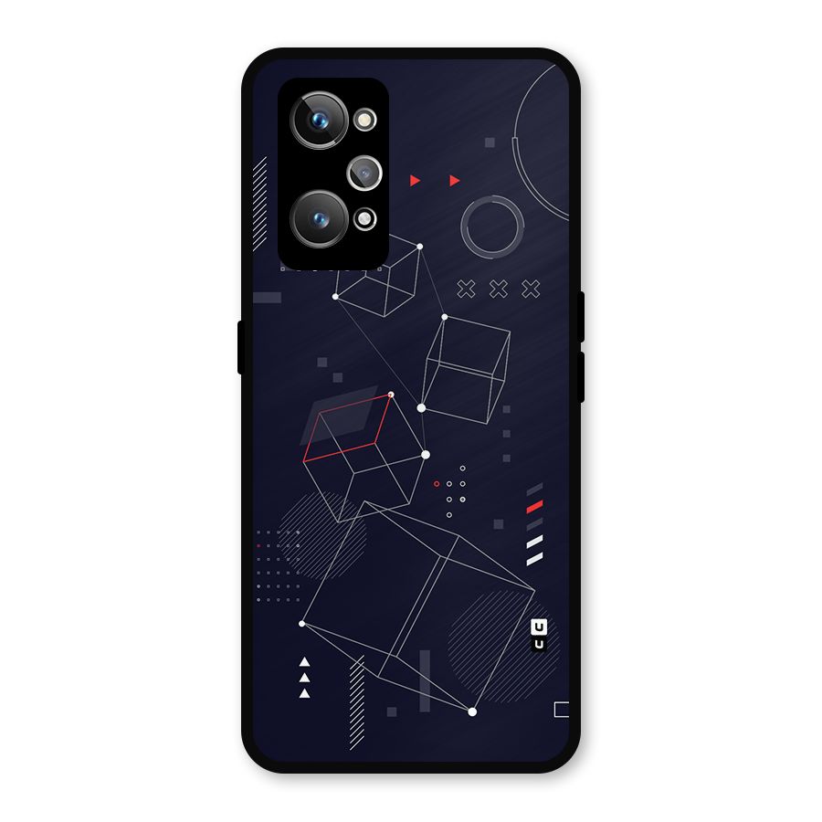 Royal Abstract Shapes Metal Back Case for Realme GT Neo 3T