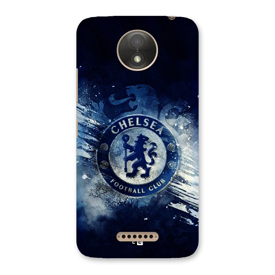 Royal Blues Squad Back Case for Moto C Plus