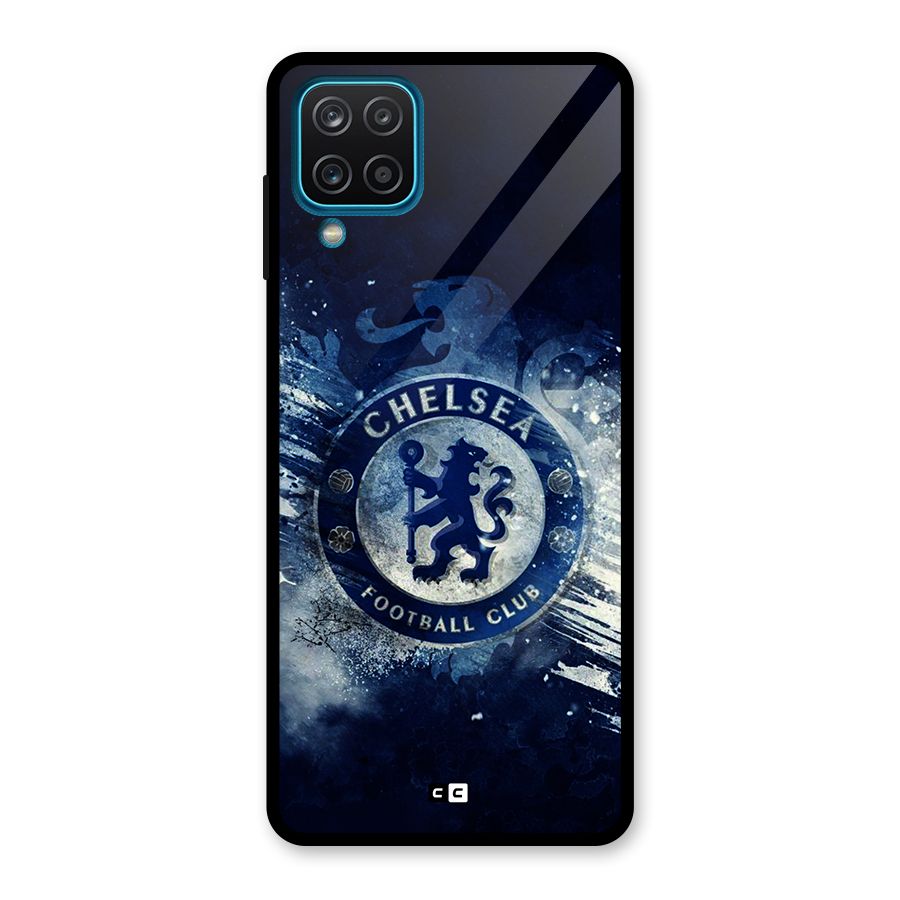 Royal Blues Squad Glass Back Case for Galaxy A12