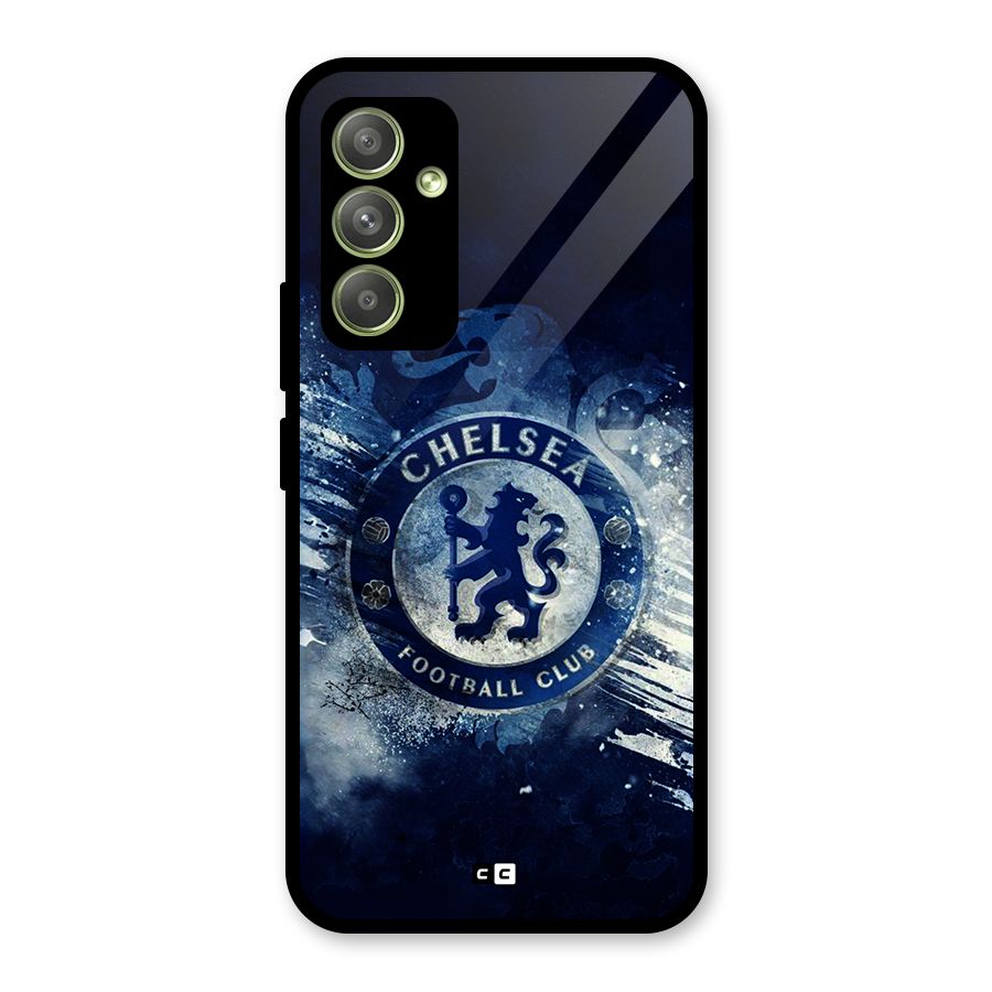 Royal Blues Squad Glass Back Case for Galaxy A54
