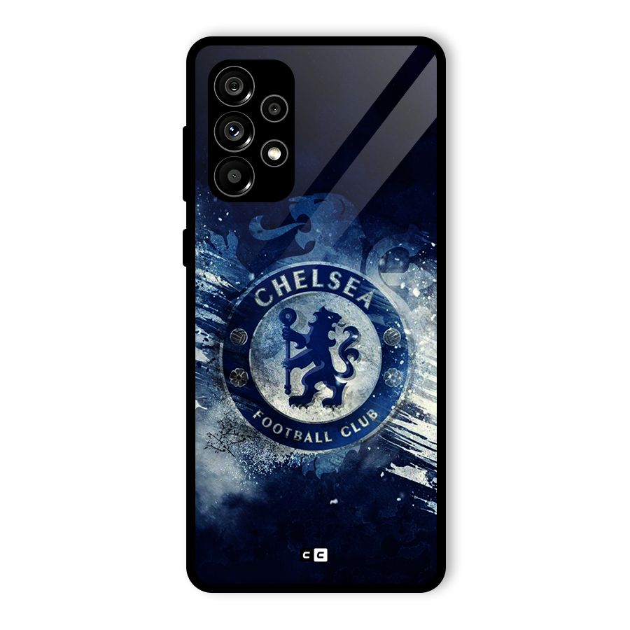 Royal Blues Squad Glass Back Case for Galaxy A73 5G