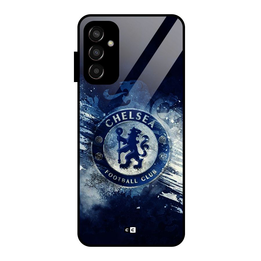 Royal Blues Squad Glass Back Case for Galaxy F13