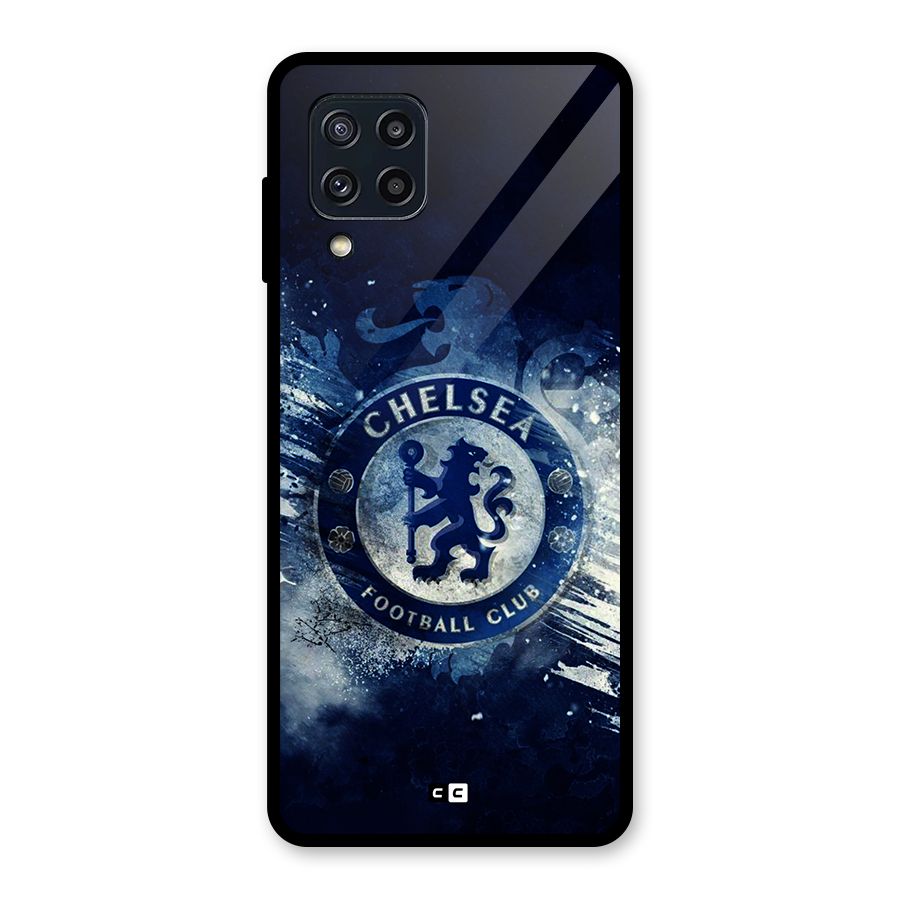 Royal Blues Squad Glass Back Case for Galaxy M32