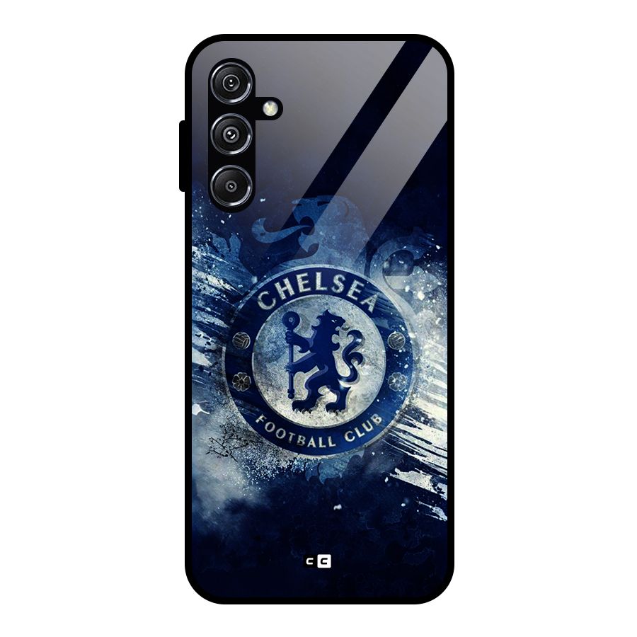 Royal Blues Squad Glass Back Case for Galaxy M34 5G
