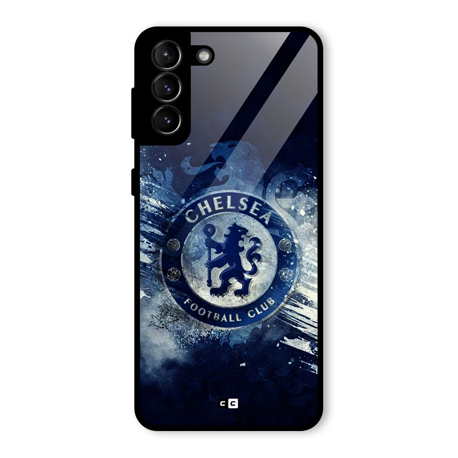 Royal Blues Squad Glass Back Case for Galaxy S21 Plus