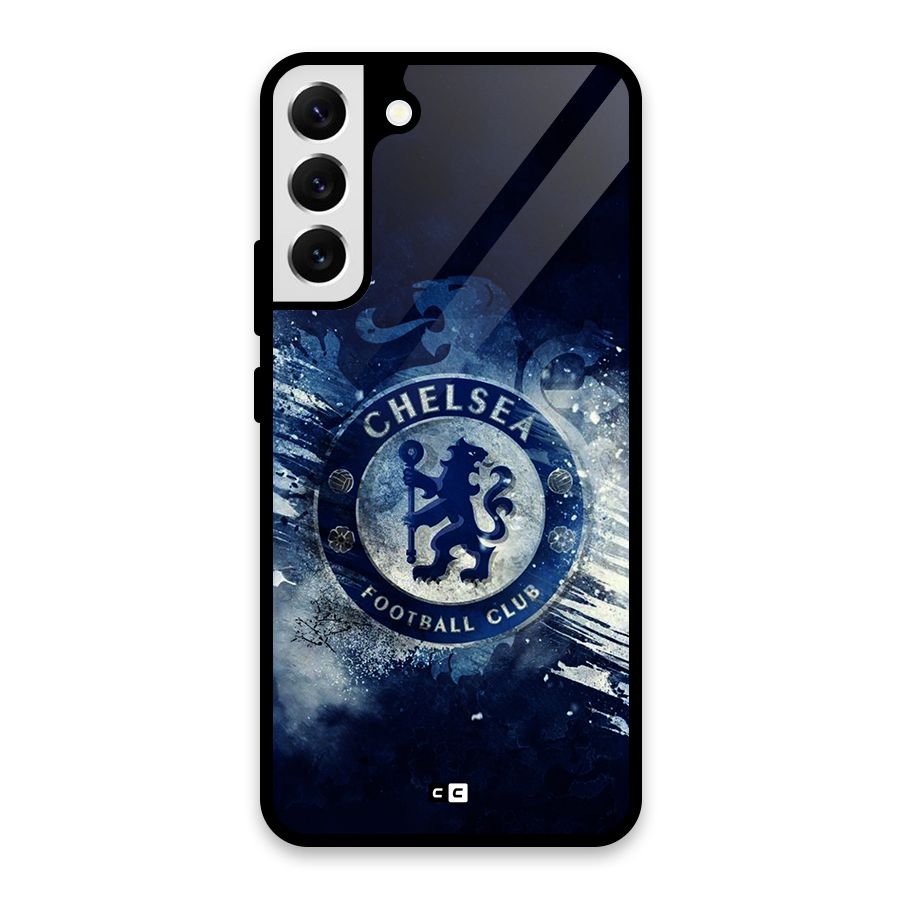 Royal Blues Squad Glass Back Case for Galaxy S22 Plus 5G