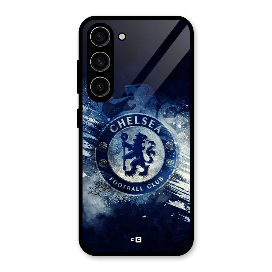 Royal Blues Squad Glass Back Case for Galaxy S23