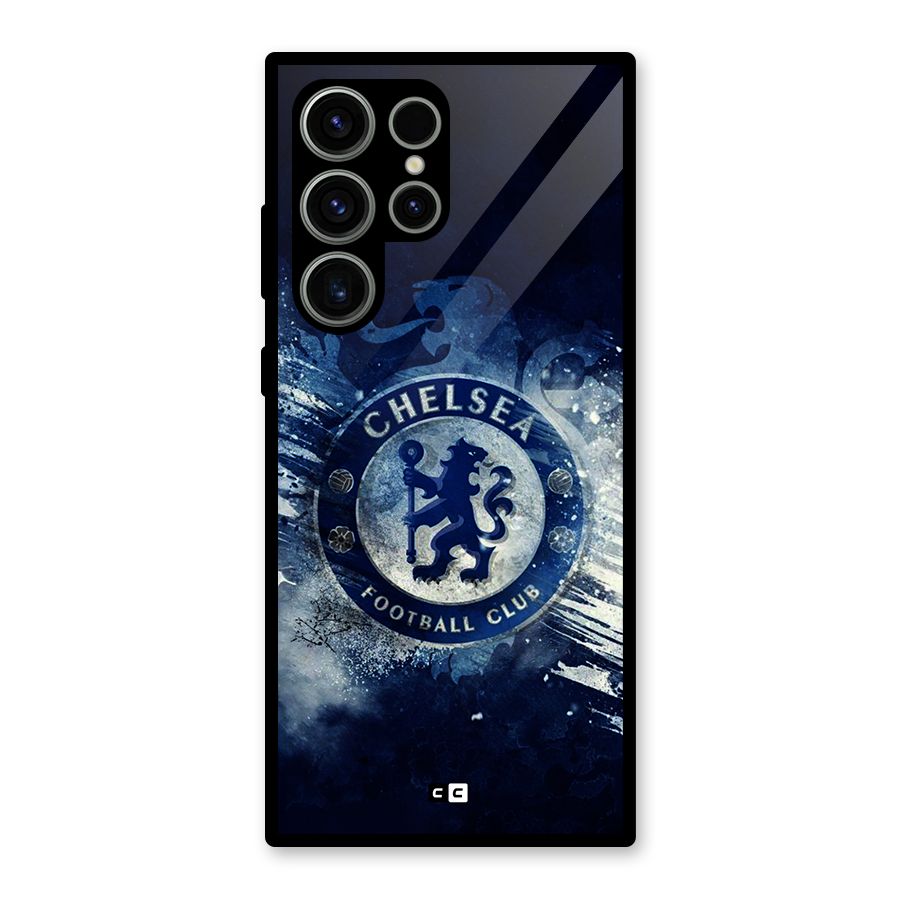 Royal Blues Squad Glass Back Case for Galaxy S23 Ultra