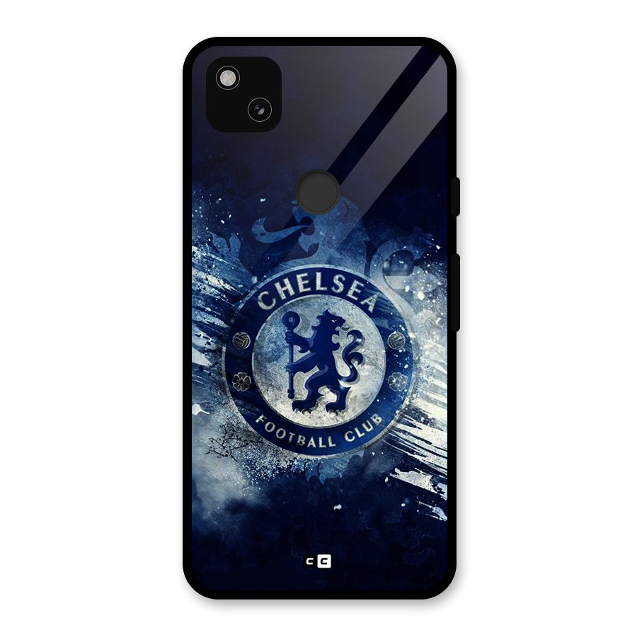 Royal Blues Squad Glass Back Case for Google Pixel 4a