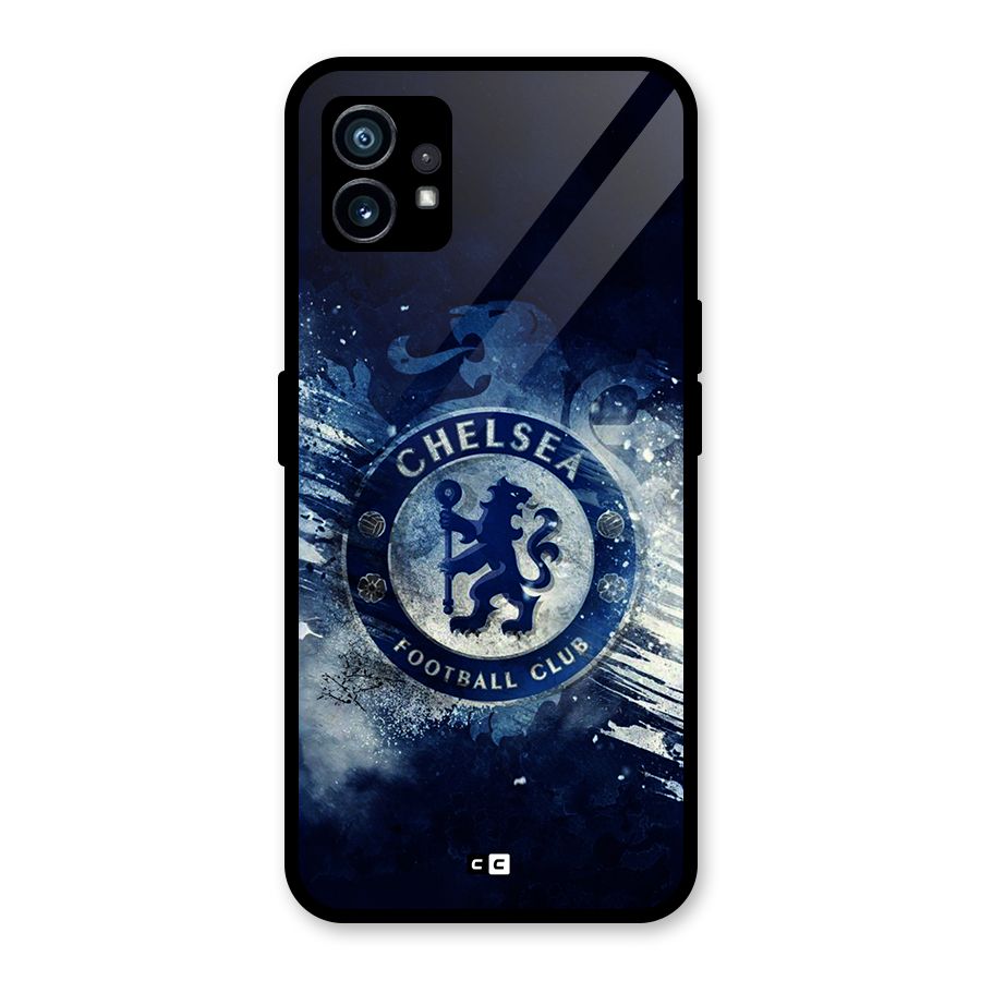 Royal Blues Squad Glass Back Case for Nothing Phone 1