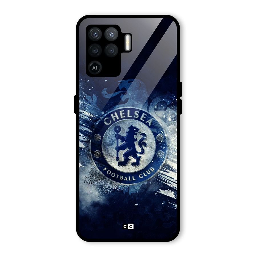 Royal Blues Squad Glass Back Case for Oppo F19 Pro