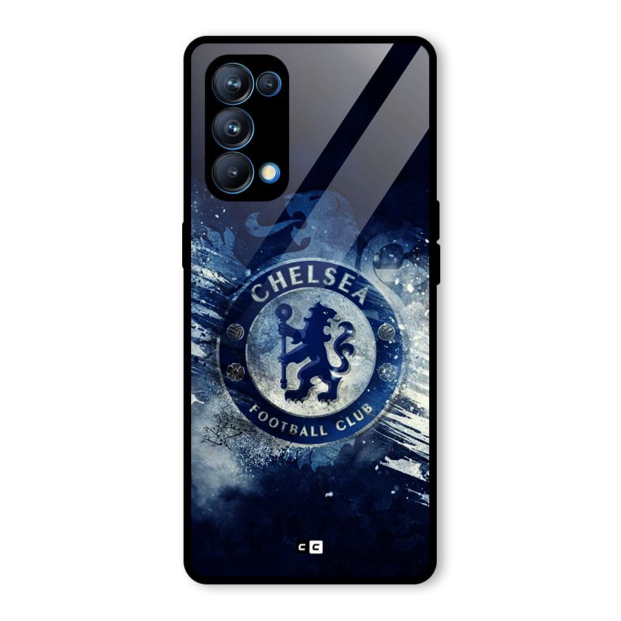 Royal Blues Squad Glass Back Case for Oppo Reno5 Pro 5G
