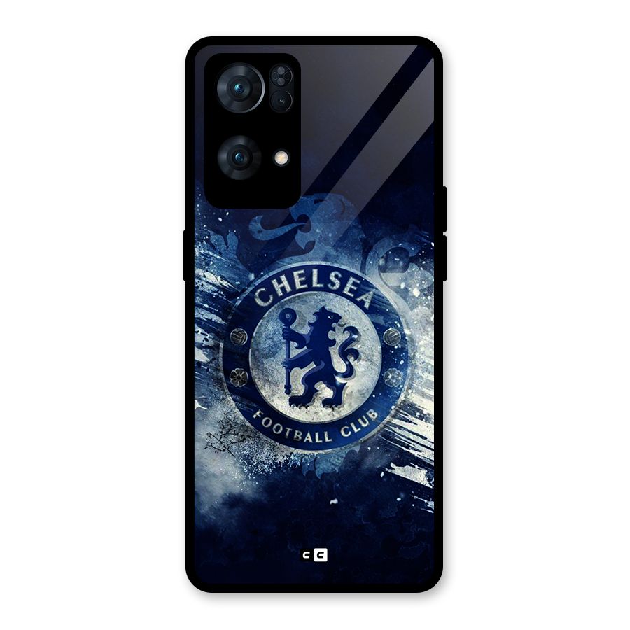 Royal Blues Squad Glass Back Case for Oppo Reno7 Pro 5G