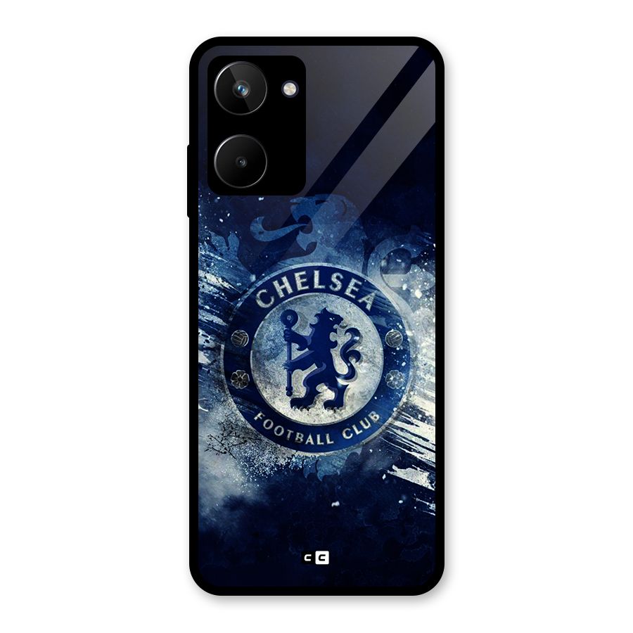 Royal Blues Squad Glass Back Case for Realme 10