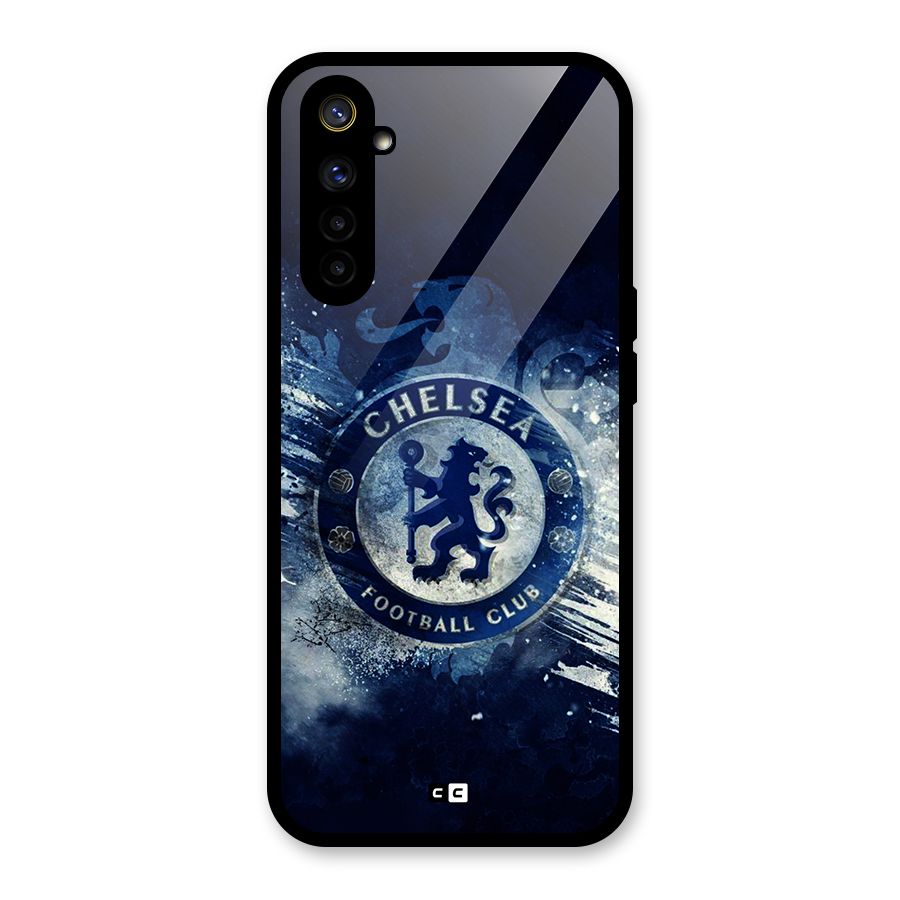 Royal Blues Squad Glass Back Case for Realme 6
