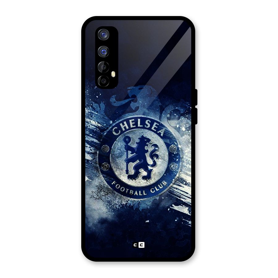 Royal Blues Squad Glass Back Case for Realme 7