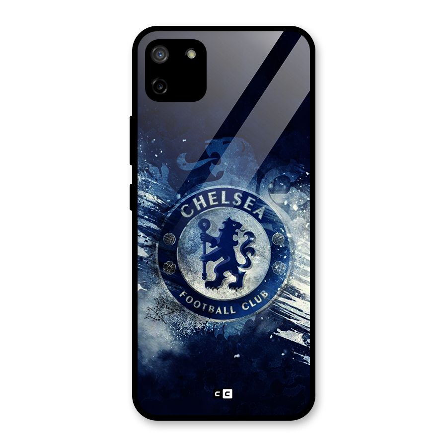 Royal Blues Squad Glass Back Case for Realme C11