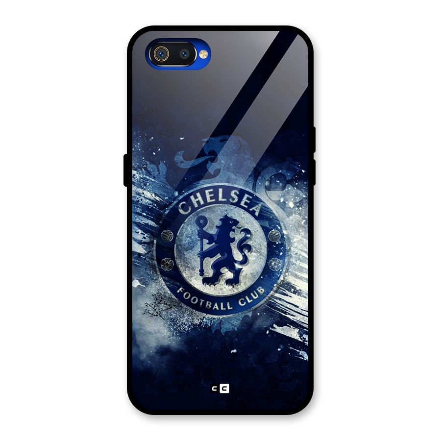 Royal Blues Squad Glass Back Case for Realme C2