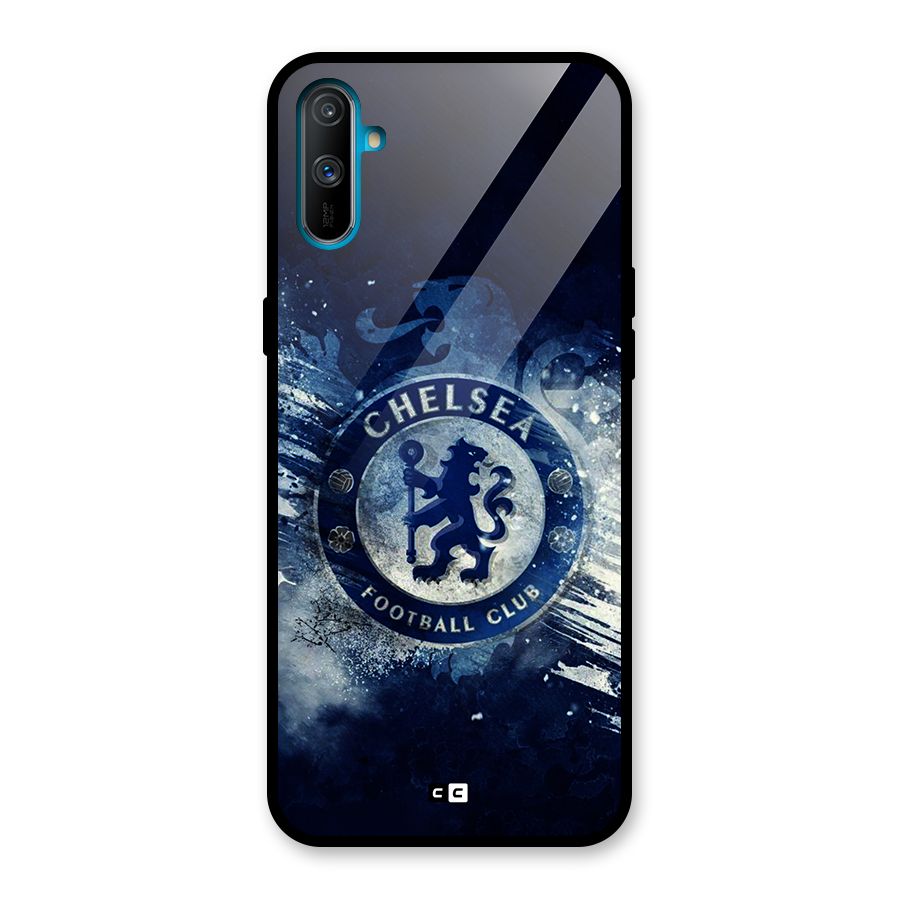 Royal Blues Squad Glass Back Case for Realme C3
