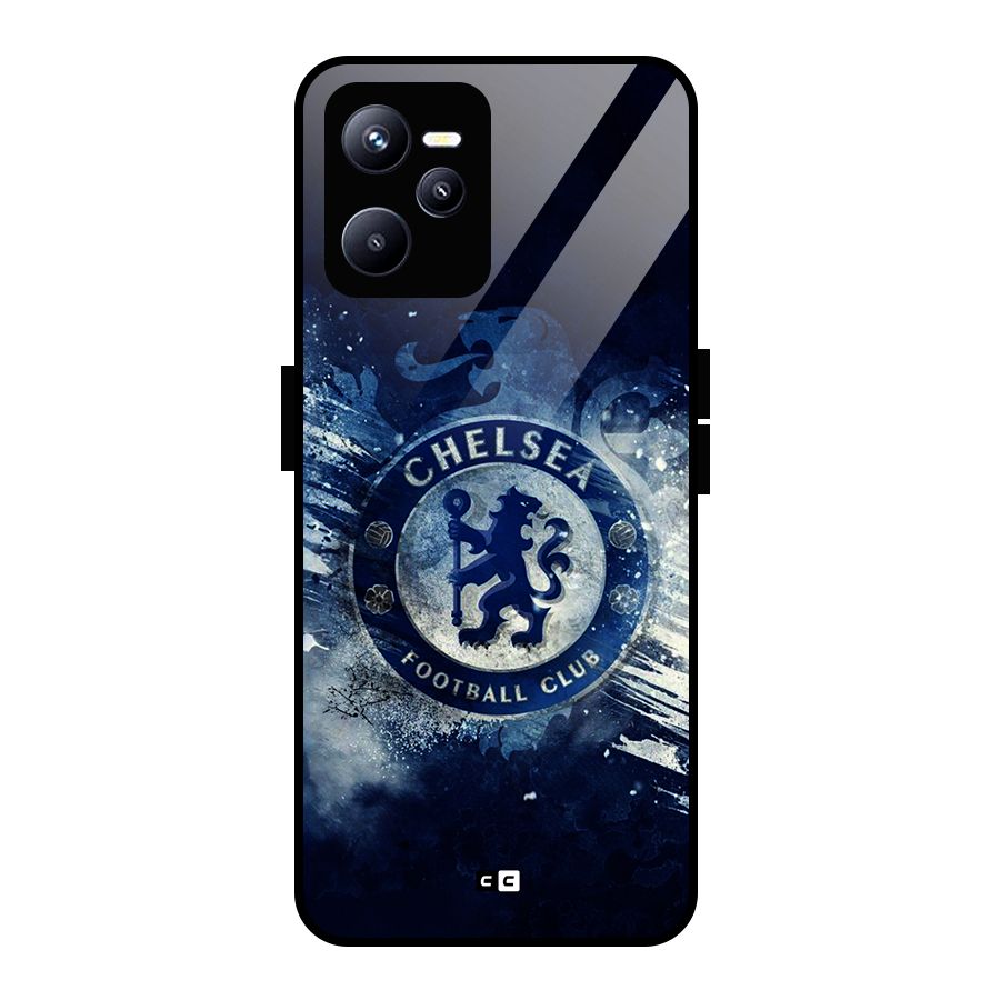 Royal Blues Squad Glass Back Case for Realme C35
