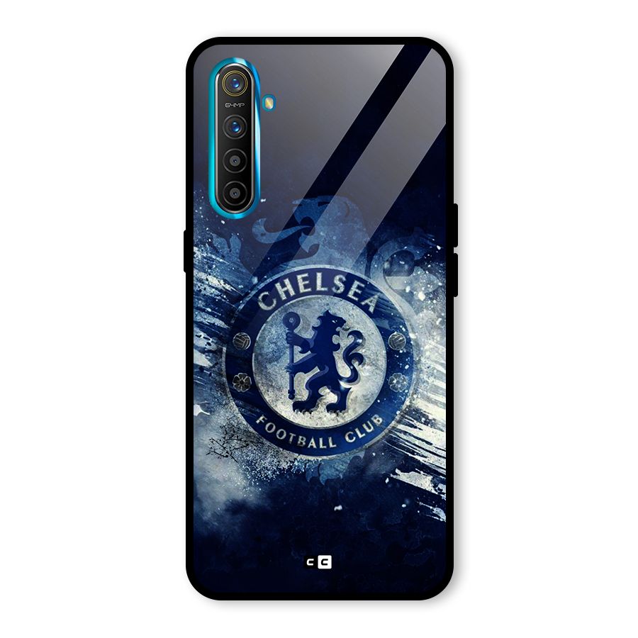 Royal Blues Squad Glass Back Case for Realme XT