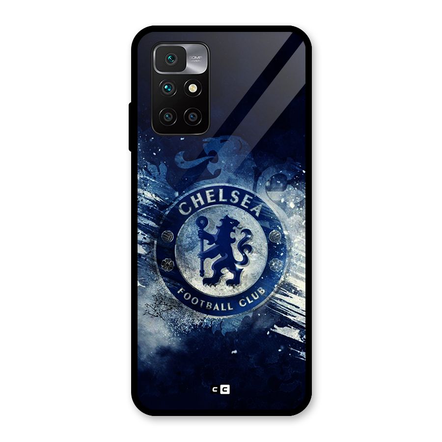 Royal Blues Squad Glass Back Case for Redmi 10 Prime