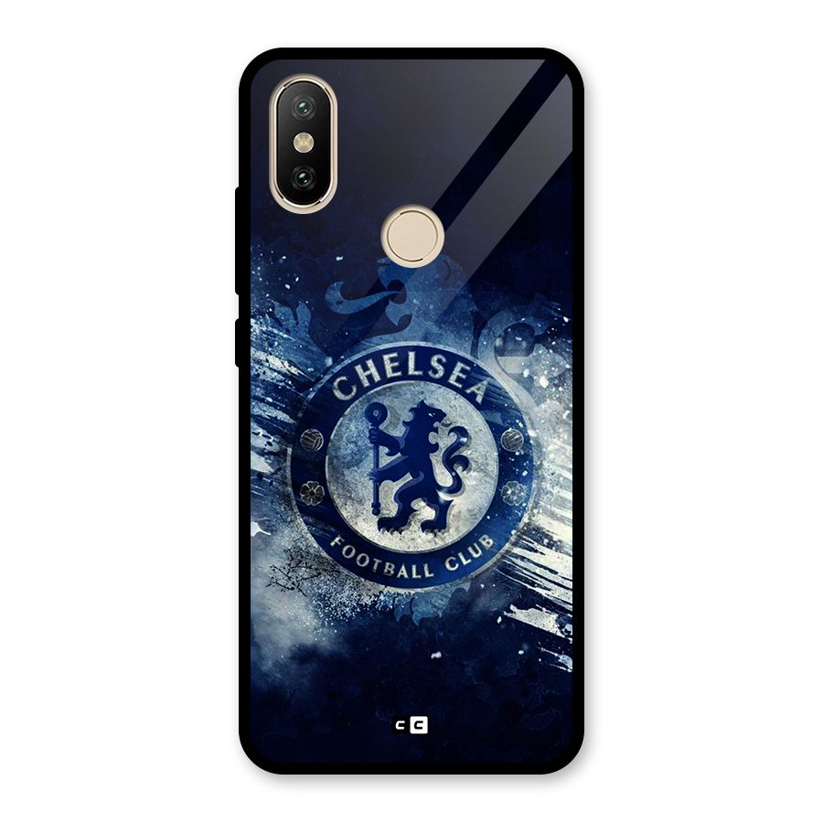 Royal Blues Squad Glass Back Case for Redmi A2