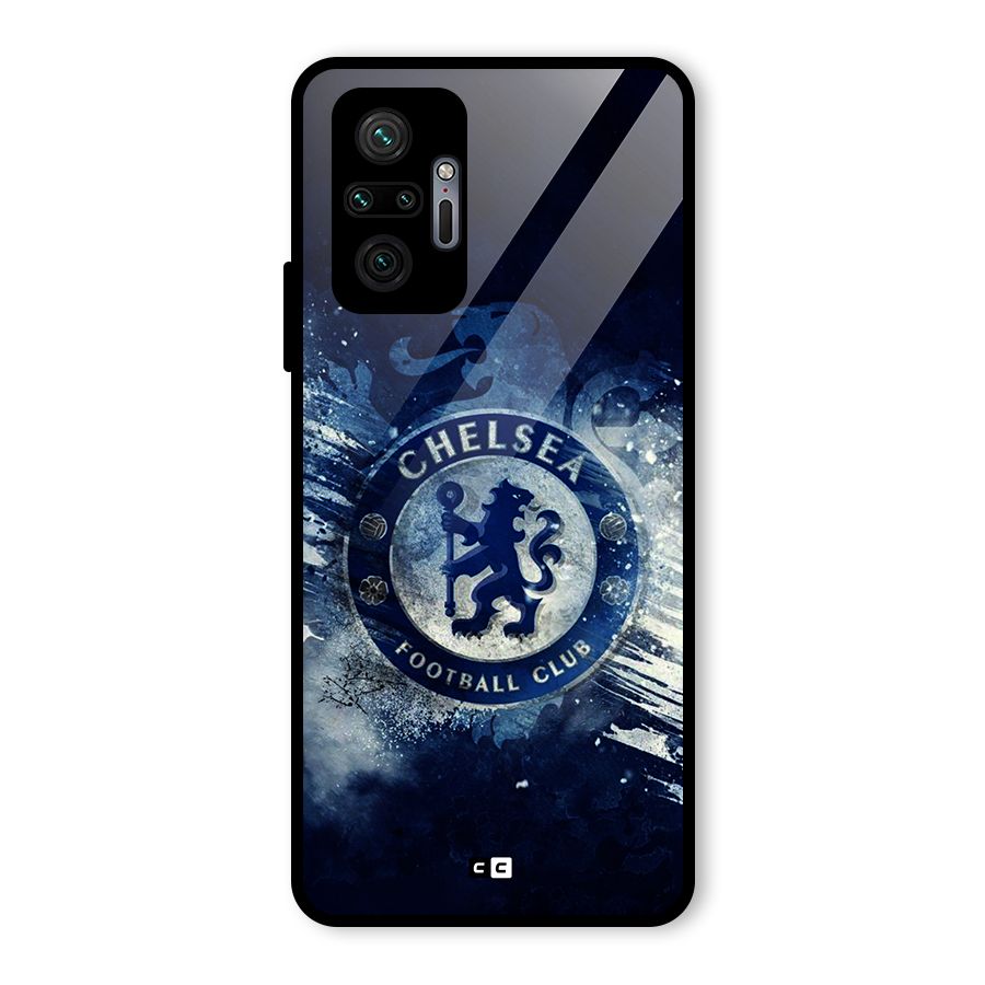 Royal Blues Squad Glass Back Case for Redmi Note 10 Pro
