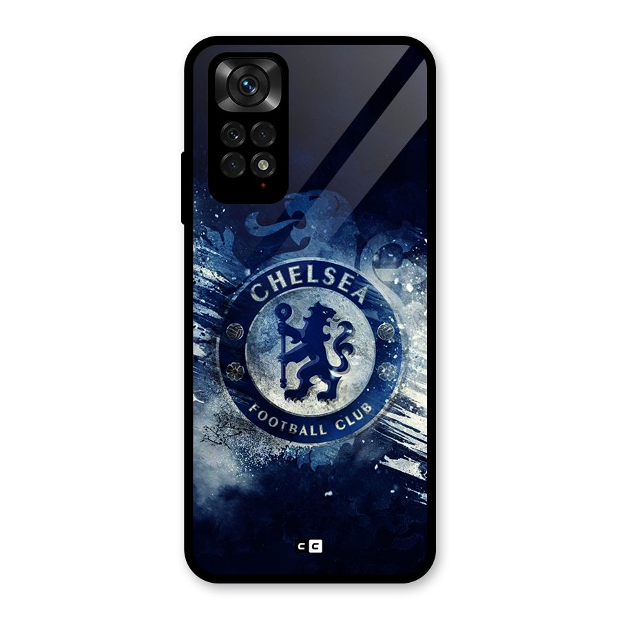 Royal Blues Squad Glass Back Case for Redmi Note 11
