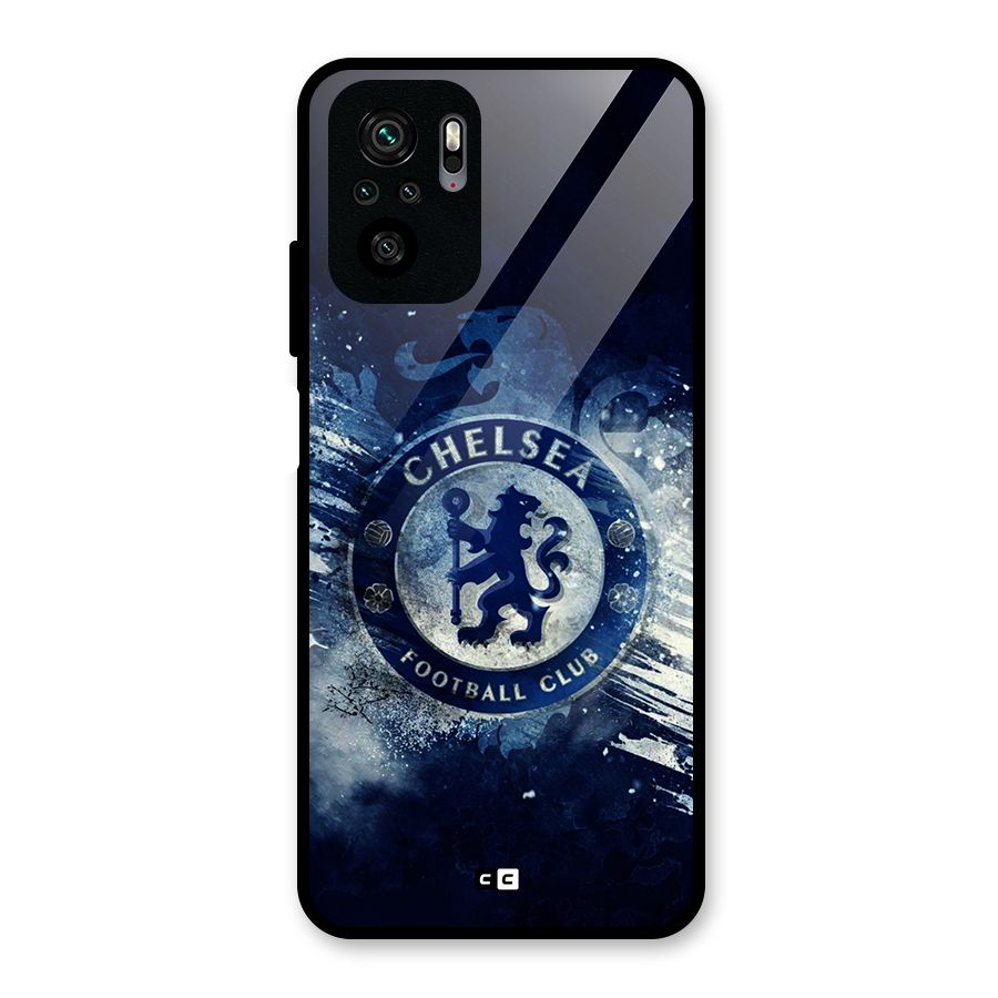 Royal Blues Squad Glass Back Case for Redmi Note 11 SE