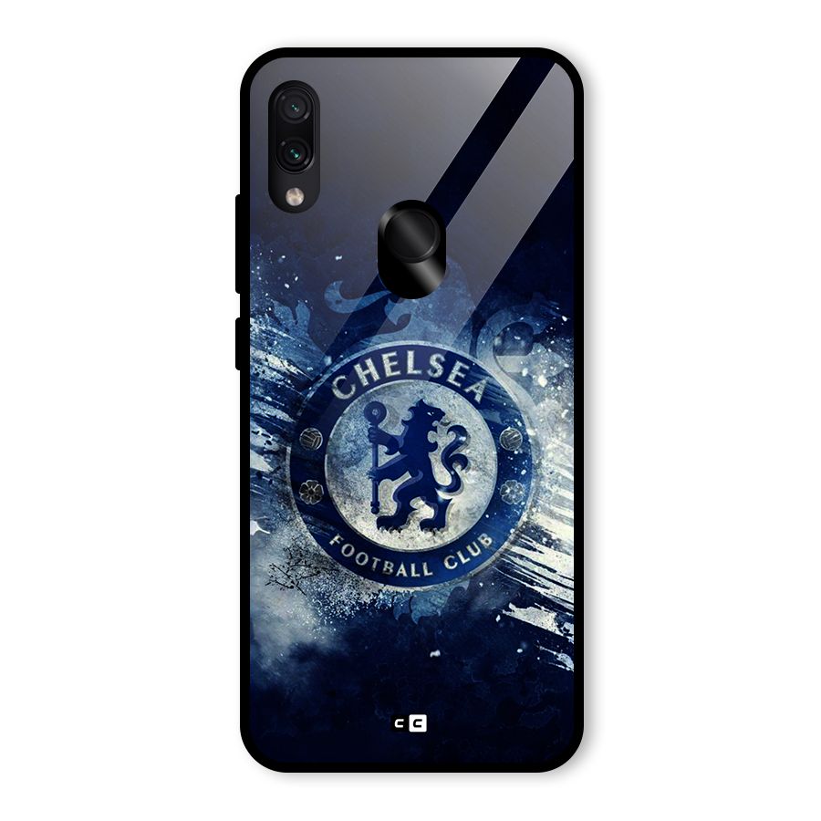 Royal Blues Squad Glass Back Case for Redmi Note 7S