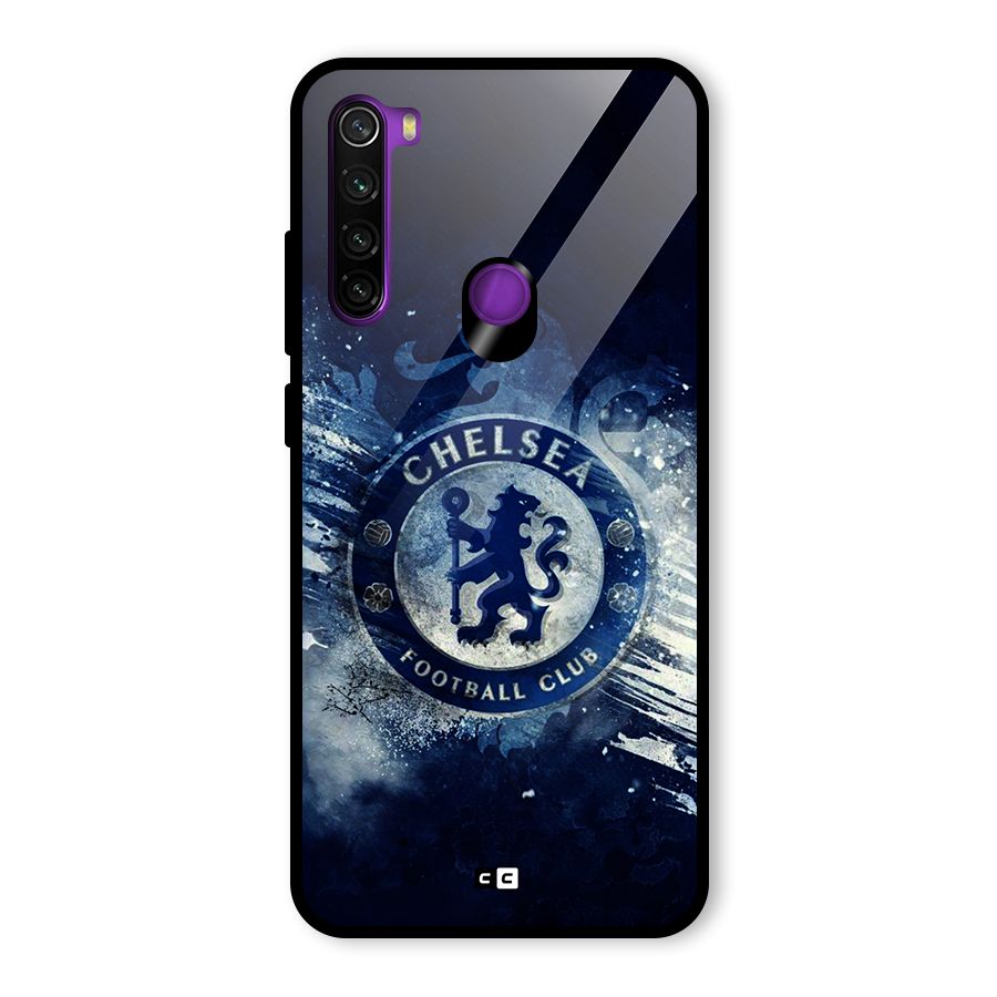 Royal Blues Squad Glass Back Case for Redmi Note 8
