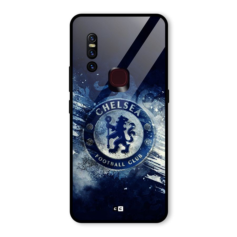 Royal Blues Squad Glass Back Case for Vivo V15