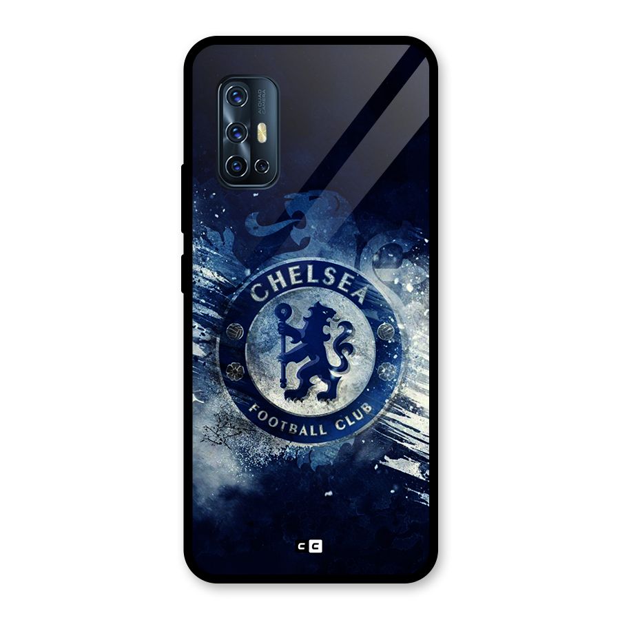 Royal Blues Squad Glass Back Case for Vivo V17