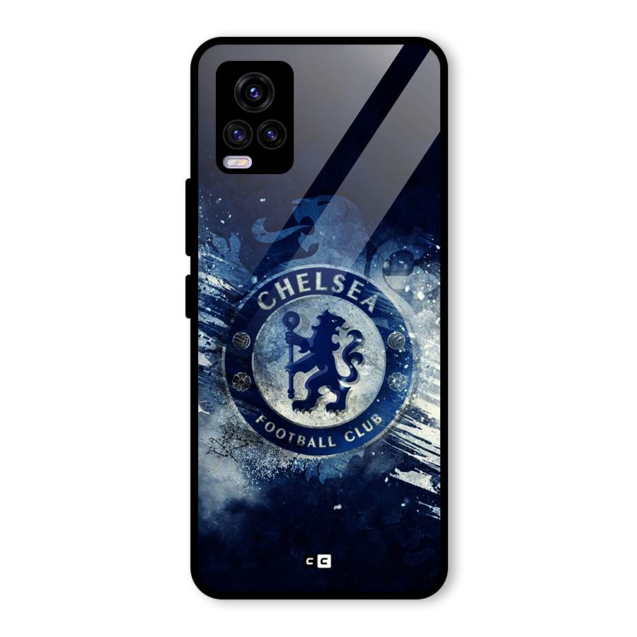 Royal Blues Squad Glass Back Case for Vivo V20