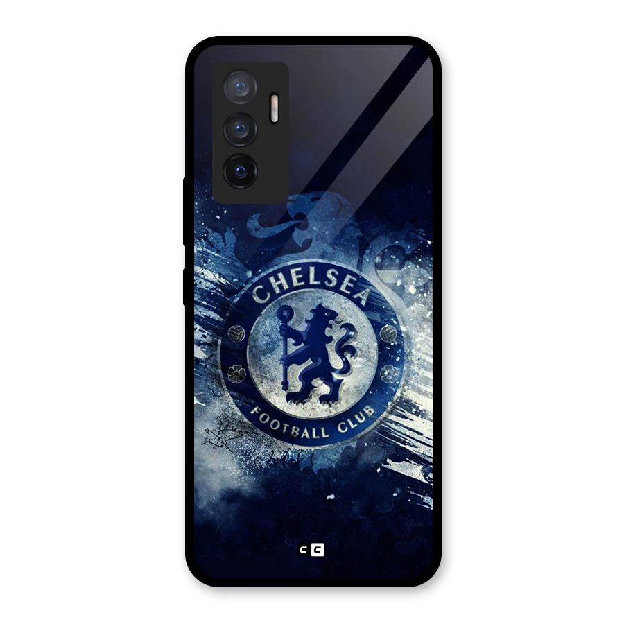Royal Blues Squad Glass Back Case for Vivo V23e