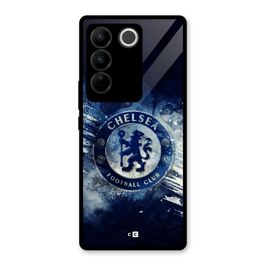 Royal Blues Squad Glass Back Case for Vivo V27