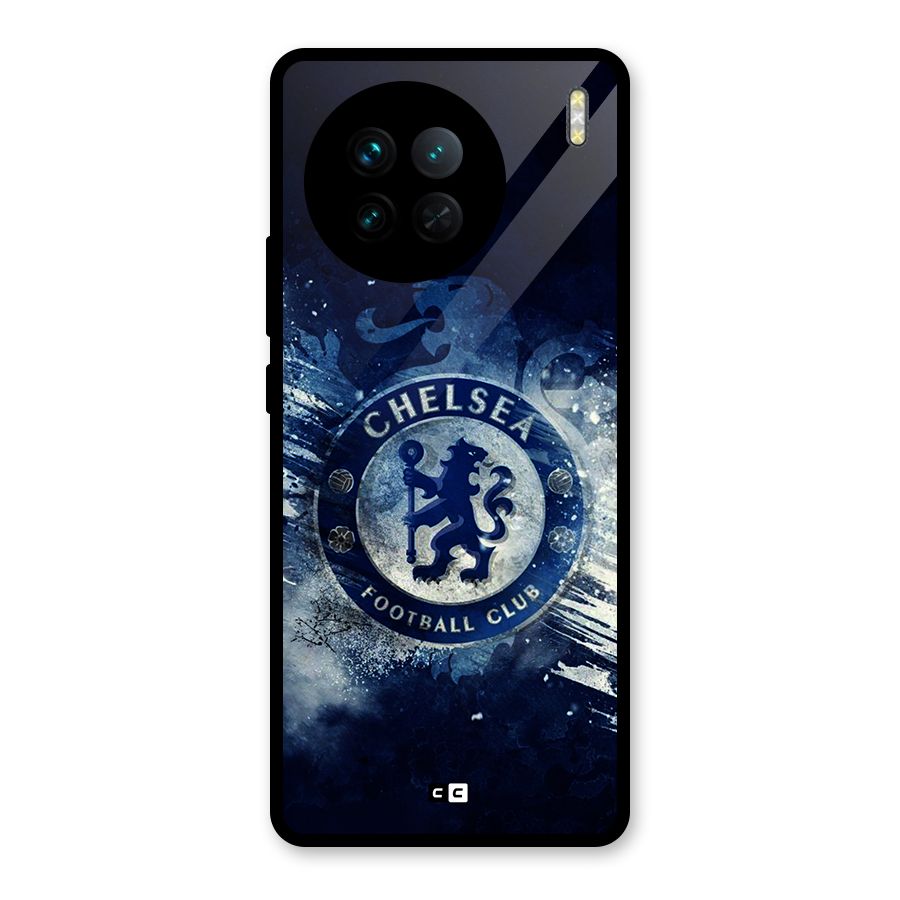 Royal Blues Squad Glass Back Case for Vivo X90