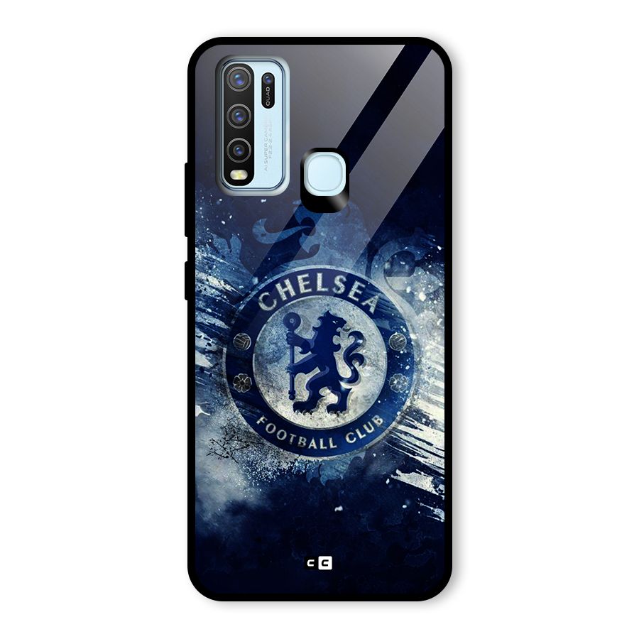 Royal Blues Squad Glass Back Case for Vivo Y30