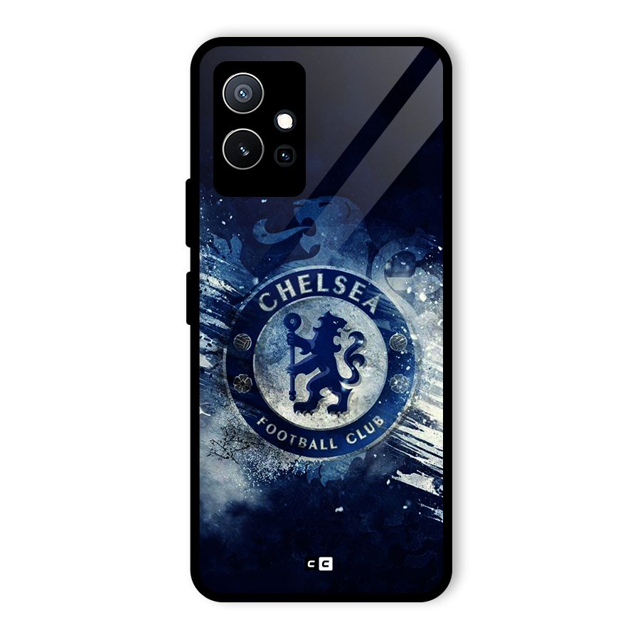 Royal Blues Squad Glass Back Case for Vivo Y75 5G