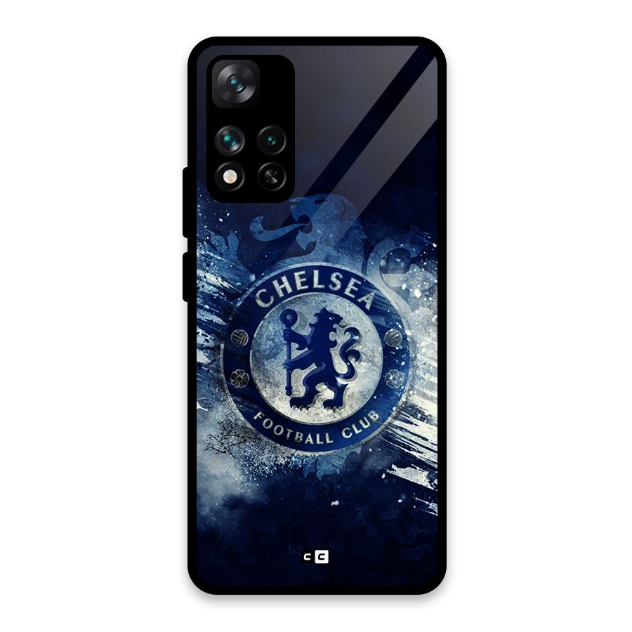 Royal Blues Squad Glass Back Case for Xiaomi 11i HyperCharge 5G