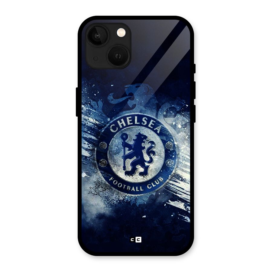 Royal Blues Squad Glass Back Case for iPhone 13