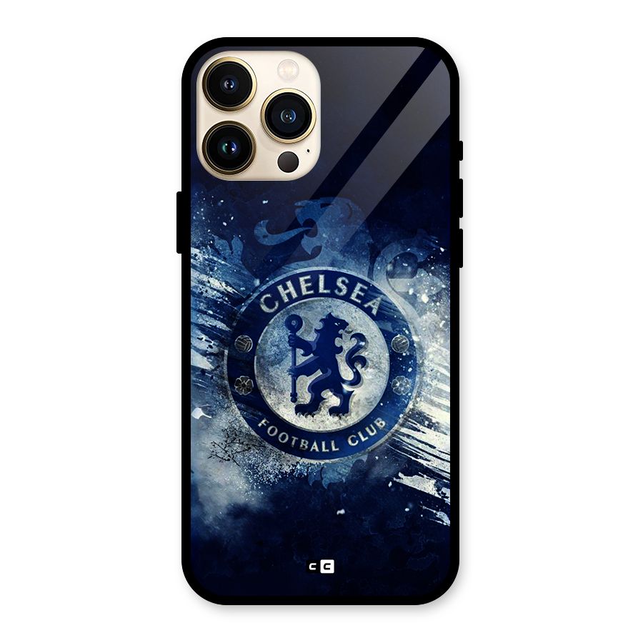 Royal Blues Squad Glass Back Case for iPhone 13 Pro Max