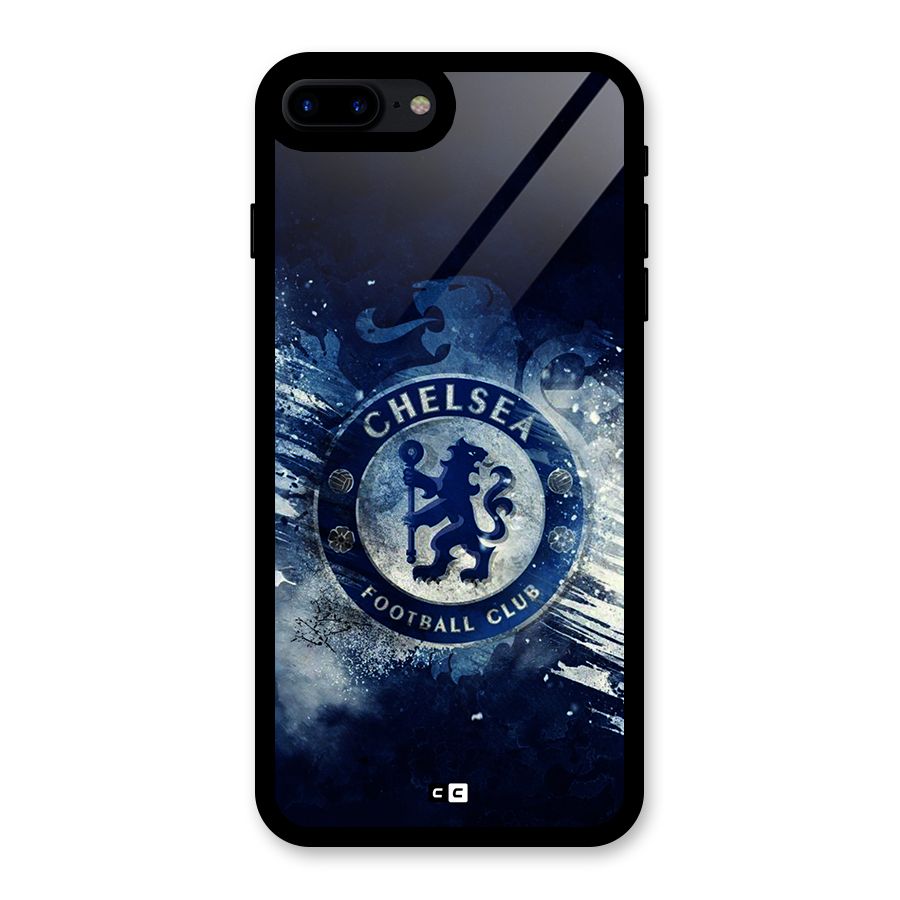 Royal Blues Squad Glass Back Case for iPhone 8 Plus